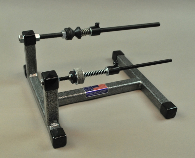 Super Spooler Heavy Duty Line Spool Silver Black Metallic South