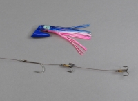 Pirate Plug Blue/Pink/White Un-Rigged PP-023 UR