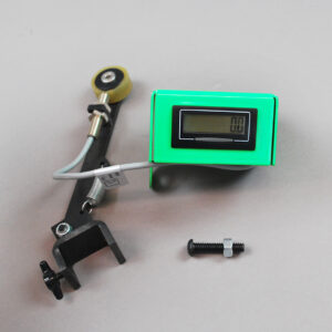 line counter retro metallic silver/black easy add on for all bulk spool holders (copy)