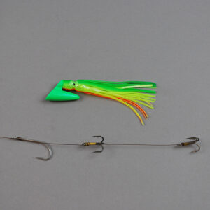 1 oz pirate plug blue and silver rigged (copy)