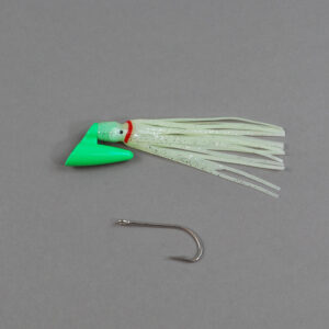 1 oz pirate plug green and white unrigged (copy)