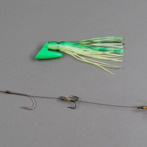 1 oz pirate plug green and orange rigged (copy)